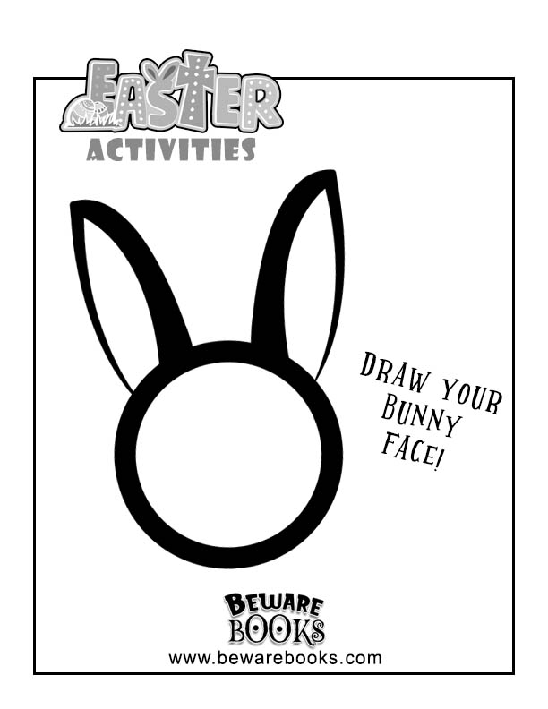 Easter Activity Drawing Page