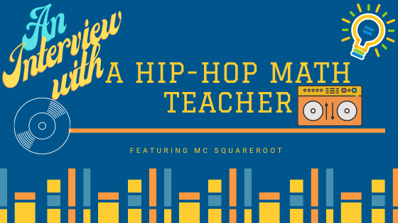Header for hip hop math teacher